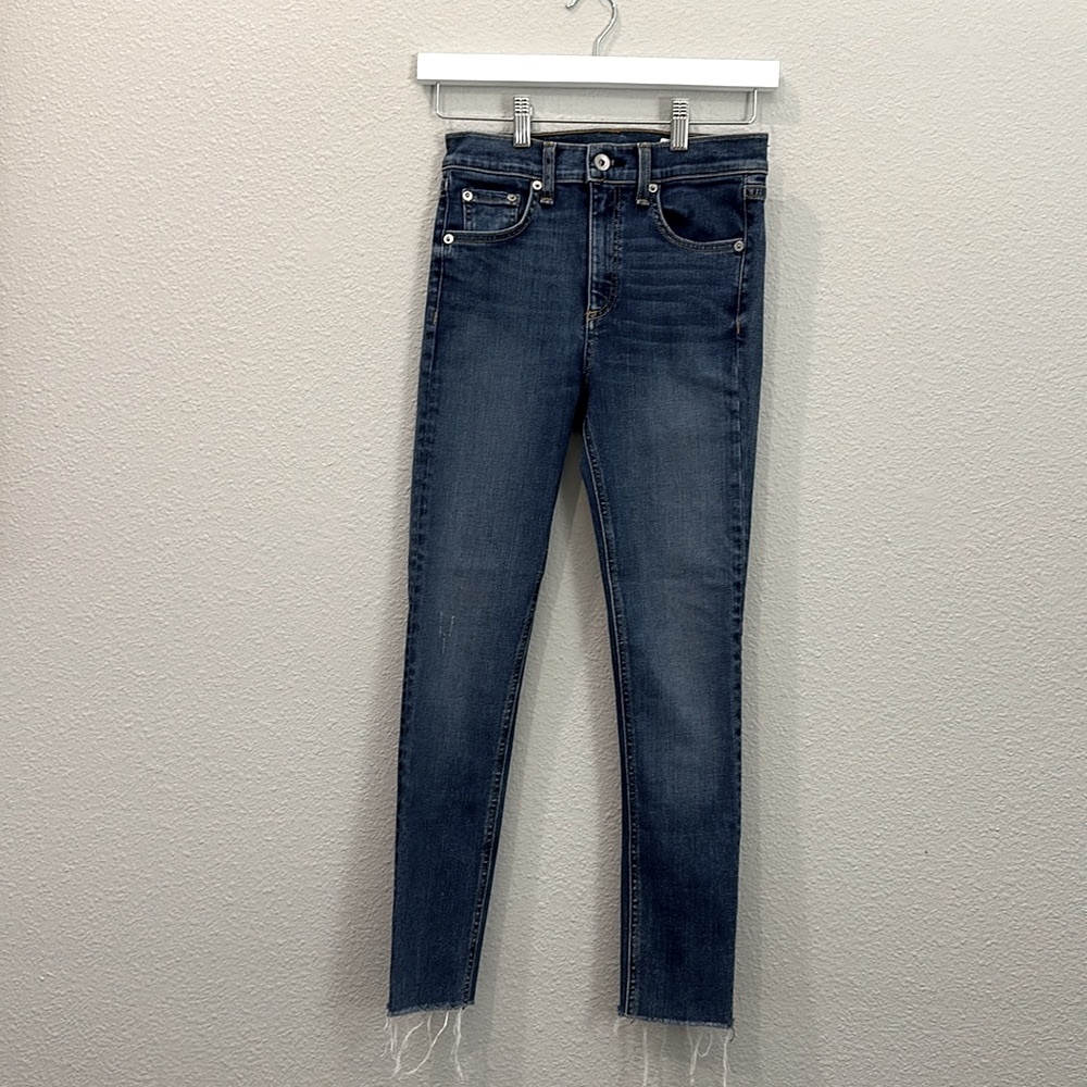 Rag & Bone High Rise Skinny Jeans